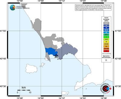 Mappa EMS - territori comuni