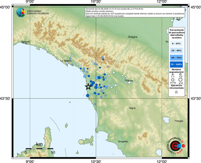 Mappa comuni con almeno 3 questionari