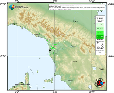 Mappa comuni con almeno 3 questionari