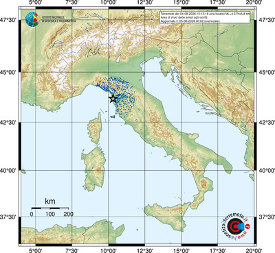 Area di invio delle email agli iscritti