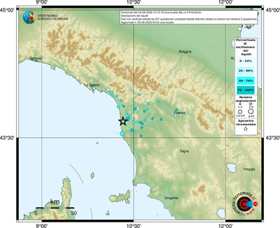Mappa comuni con almeno 3 questionari