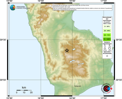 Mappa comuni con almeno 3 questionari