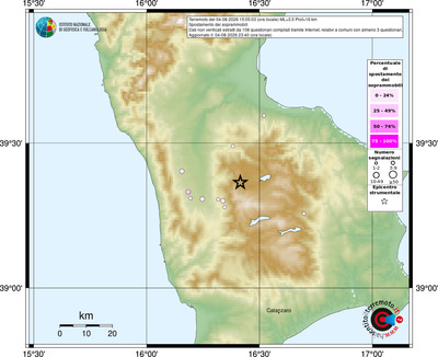 Mappa comuni con almeno 3 questionari