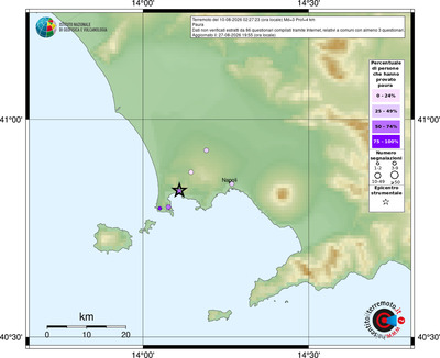 Mappa comuni con almeno 3 questionari