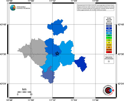 Mappa MCS - territori comuni