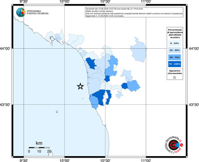 Mappa territorio comunale con almeno 3 questionari