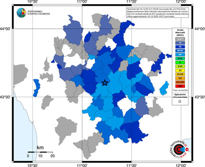 Mappa MCS - territori comuni