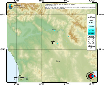 Mappa comuni con almeno 3 questionari