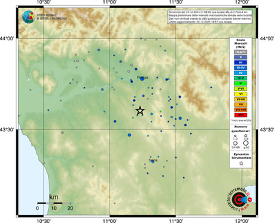 Mappa MCS - località
