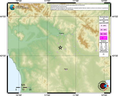 Mappa comuni con almeno 3 questionari
