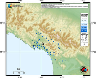 Mappa comuni con almeno 3 questionari
