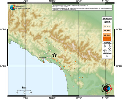 Mappa comuni con almeno 3 questionari