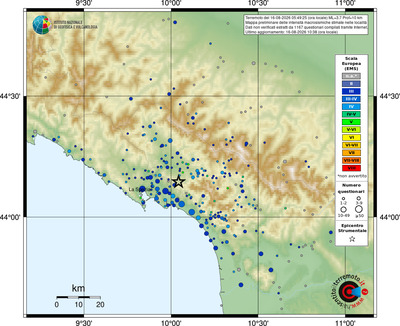 Mappa EMS - località