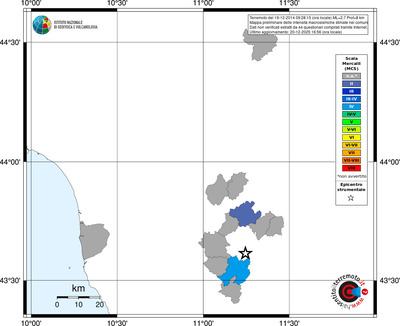 Mappa MCS - territori comuni