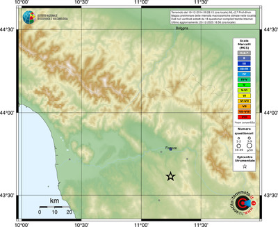 Mappa MCS - località