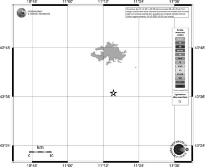 Mappa MCS - territori località