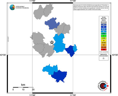 Mappa MCS - territori comuni