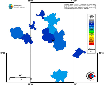 Mappa EMS - territori comuni