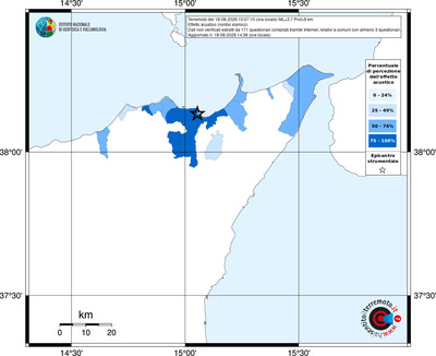Mappa territorio comunale con almeno 3 questionari
