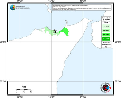 Mappa territorio comunale con almeno 3 questionari