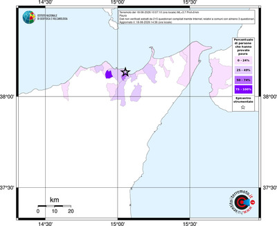 Mappa territorio comunale con almeno 3 questionari