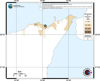 Mappa territorio comunale con almeno 3 questionari