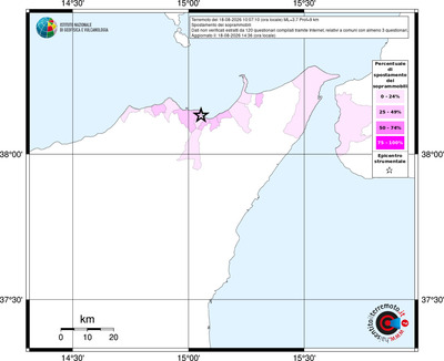 Mappa territorio comunale con almeno 3 questionari