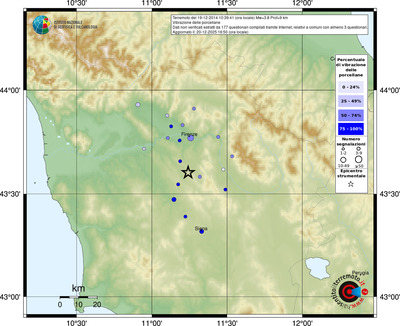 Mappa comuni con almeno 3 questionari