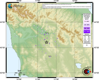 Mappa comuni con almeno 3 questionari