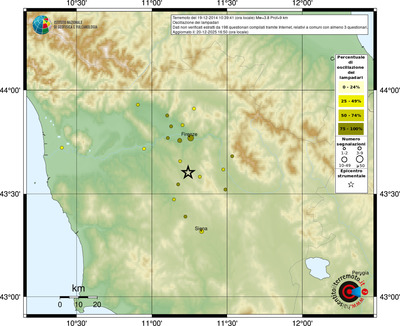 Mappa comuni con almeno 3 questionari
