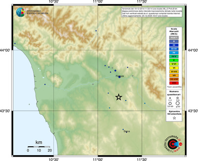 Mappa MCS - località