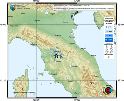 Mappa comuni con almeno 3 questionari