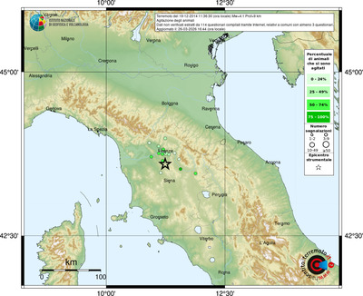 Mappa comuni con almeno 3 questionari