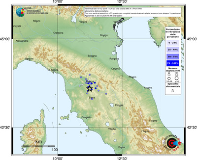 Mappa comuni con almeno 3 questionari