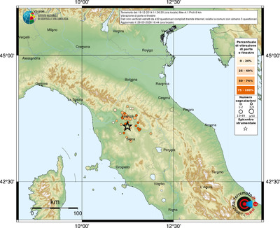 Mappa comuni con almeno 3 questionari
