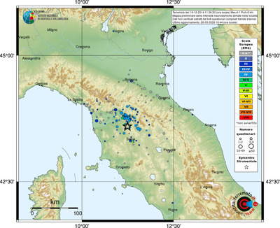 Mappa EMS - località