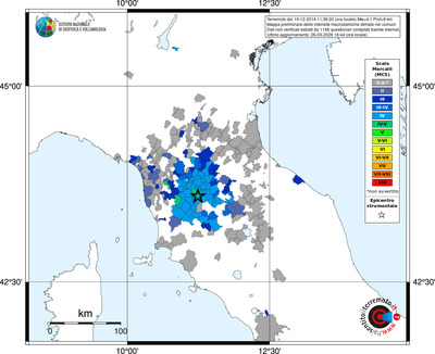 Mappa MCS - territori comuni
