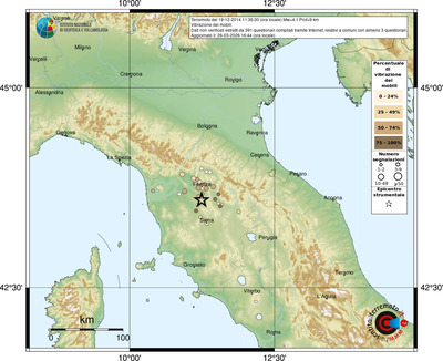 Mappa comuni con almeno 3 questionari
