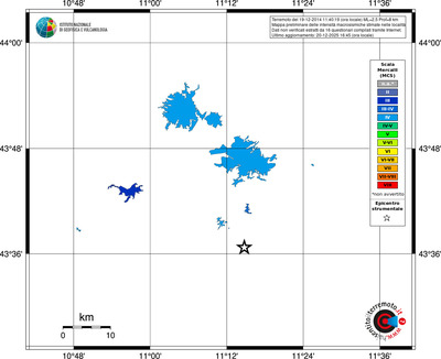 Mappa MCS - territori località