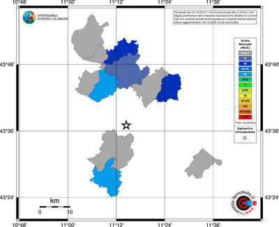 Mappa MCS - territori comuni
