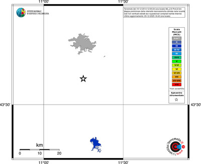 Mappa MCS - territori località