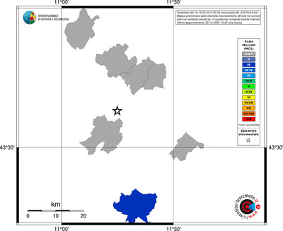 Mappa MCS - territori comuni
