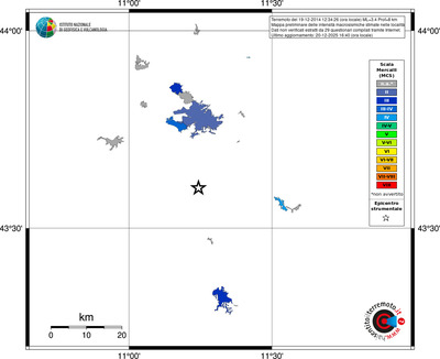 Mappa MCS - territori località