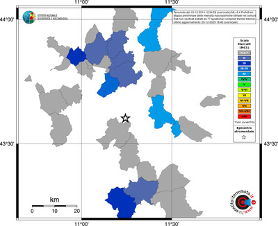 Mappa MCS - territori comuni
