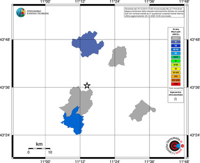 Mappa MCS - territori comuni