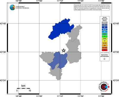 Mappa MCS - territori comuni