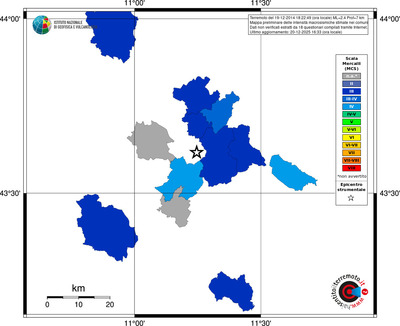 Mappa MCS - territori comuni