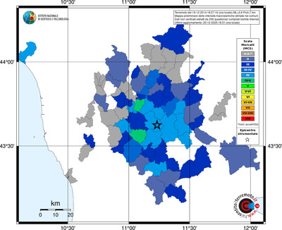 Mappa MCS - territori comuni