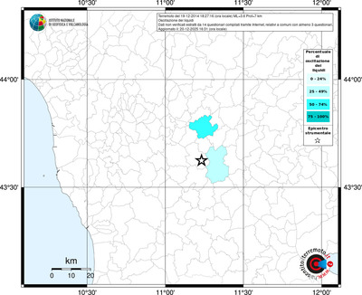Mappa territorio comunale con almeno 3 questionari