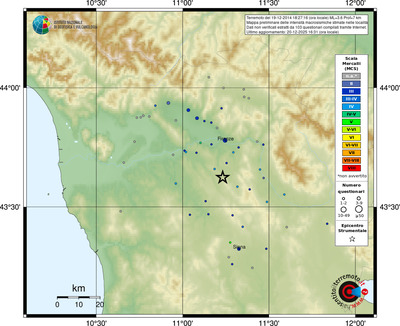 Mappa MCS - località